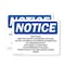 Signmission Pool Rules Have Fun Be Safe No Smoking OSHA Notice Sign, Plastic, 14in W x 10in L, 2PK OS-2PACK-NS-P-1014-L-17696 - alternate 1
